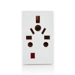 hi plasst pins n plugs Hi-Plasst Universal Multi-Country Travel Adapter, Type-D Plug for Indian Socket for Imported Devices, Compatible with Plugs of US, UK, EU, and 150+ Countries | Built-in Fuse, LED Indicator (Pack of 2) image 5
