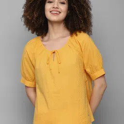 Allen Solly Woman Yellow Tunic-picture-17