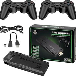 XIVON Wireless video games for tv gaming Retro gaming console with Game Stick 1080p Plug & Play Set for 2 player with 9Emulator for Kids & Old School Station Video Game image 3