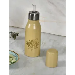 Living With Elan Gingham & Blooms Stainless Steel Leak Proof Oil Storage Bottle-picture-15