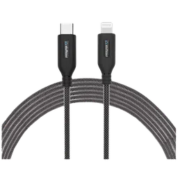 stuffcool Chief Type C to Lightning 4.9 Feet (1.5M) Cable (Compatible with iPhones, Black)-30