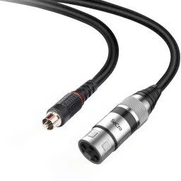 XLR Female 16AWG Microphone Cable | XLR to RCA Cable Amplifier Mixer (10 Meters) Microphone, Audio Sound Consoles, Power Amplifier, Wireless Microphone Receiver.-image-25