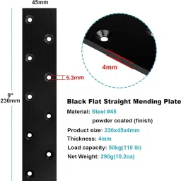 roman RF07 23cm x 3cm x 3cm Shelf Bracket image 2