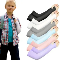 Cotton Arm Sleeve For Boys & Girls-image-9