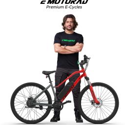 X2 Red 27.5 inches Single Speed Lithium-ion (Li-ion) Electric Cycle-image-54