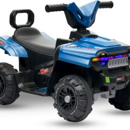 Battery Operated Kids Ride on Car with Foot Accelerator & Music Button, Suitable for 3-8 Years Kids Tricycle-11