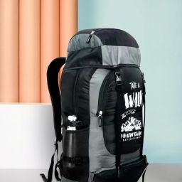 Adventure Series Waterproof Trekking Hiking Travel Bag with Shoe Compartment Rucksack- 60 L-image-91