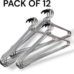steel hangers for clothes hanger pack of 12 Steel Shirt Pack of 12 Hangers ForShirt-image-43
