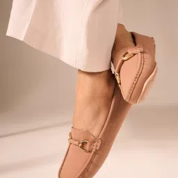 Nude Soft & Premium Loafers For Women-image-78