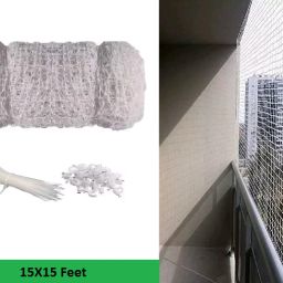 Anti Bird Net for Balcony | Kabutar Jali Pigeon Net for Balcony, 15X15 feet Camping Net-image-55