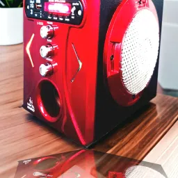 world voice BT RED NANO DJ LED Light Subwoofer Speaker/ECHO MIC SYSTEM BT/FM/USB/SD-Card/AUX 160 W Bluetooth Home Audio Speaker-image-46