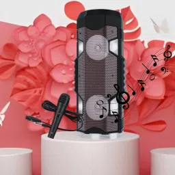 Clairbell Party Speaker with Wireless Bluetooth Speaker RGB Light Mic, FM With Remote S483 20 W Bluetooth Laptop/Desktop Speaker-image-99