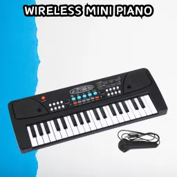 (Piano Keyboard) Toy with 37 Key, Recording and Mic, Adapter for DC Power W248 (Piano Keyboard) Toy with 37 Key, Recording and Mic, Adapter for DC Power W248 Analog Portable Keyboard-14
