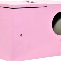 Breeding Box for love birds free coco fiber Bird House-13