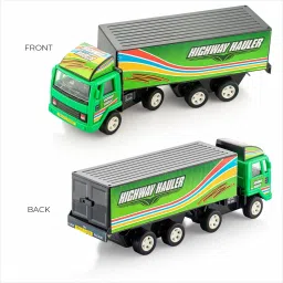 Pull Back Openable Door Big Size Cargo Container Truck Pull Back Action Toys-picture-42