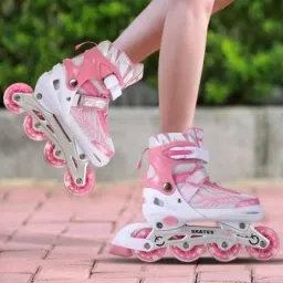 Skating in-line Shoe Have Different Size and with PU LED Wheel in-line Skates In-line Skates - Size 6-9 UK-picture-16