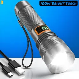 X335 Tactical Powerful –Waterproof LED Torch for Security and Outdoor Adventures Torch-image-10