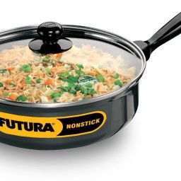 Saute Glass (NCP325G) Curry Pan 24 cm diameter with Lid 3.25 L capacity-image-60