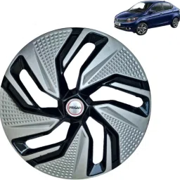 Tigor Blaze Black Silver 14 INCH Wheel Cover For Tata Tigor-image-60