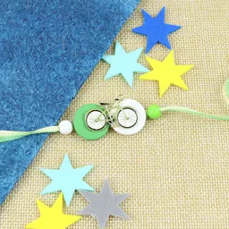 Asthetika Boys Thread Rakhi with Roli Chawal-28