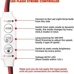 esp Strip Flasher Blinker 2 PCs LED Controller Light Electronic Hobby Kit image 2