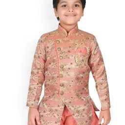 BAESD Boys Embroidered Sherwani Set-38