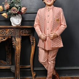 ahhaaaa Self-Design Sherwani Set-23
