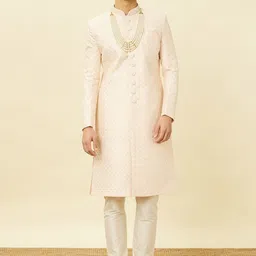 Manyavar Embroidered Sherwani With Churidar-picture-23