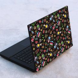 Yuckquee Cool Girl Stickers Laptop Skin printed on 3M Vinyl, HD,Laminated, Scratchproof,Laptop Skin/Sticker/Vinyl for 14.1, 14.4, 15.1, 15.6 inches F-34 Vinyl Laptop Decal 15.6-image-90