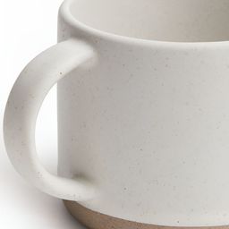H&M White Reactive-Glaze Stoneware Mug image 4