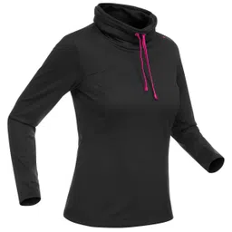 quechua Women’s Long-sleeved Warm Hiking T-shirt - SH100 WARM-picture-25