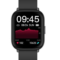French Connection Black FCUK Fit Pro Full Touch Smartwatch FCUK009B-11
