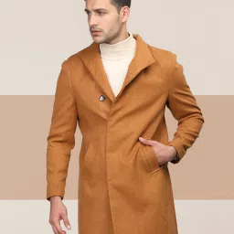Polyester Solid Coat For Men-image-74