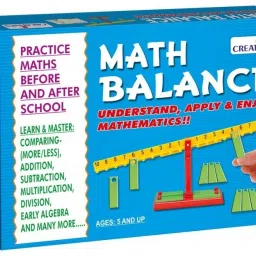 Math Balance-Comparing More/Less for age group 5 Year+-10