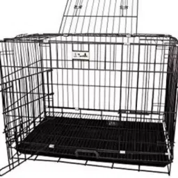 30inch(Black)Dog & Cat Metal Cage with Removable Tray for all Dogs Hard Crate Pet Crate-23