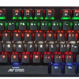 Ant Esports MK1000 Multicolour LED Backlit Wired TKL Mechanical Keyboard, 87 Keys 100% Anti-ghosting with Metal top Panel and Water Wired USB Standard Gaming Keyboard Compatible with Desktop, Laptop, Mac-image-31