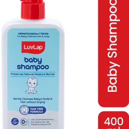 luvlap Milky Soft Baby Shampoo - 400ml, Tear Free Formula, With Milk Protein, Vitamin E-picture-16