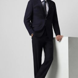 Men NA Solid Suit-image-19