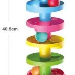countrylink 5 Layer Ball Drop and Roll Swirling Tower for Toddler learning toy image 5