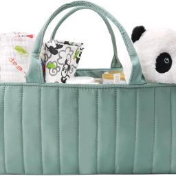 Baby Diaper Caddy Organizer - Baby Shower Basket | Large Nursery Storage Bin Baby Diaper Caddy-21