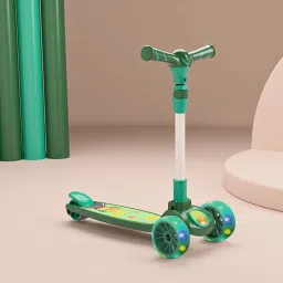 Spartan Jungle - 3 Wheel Kick Scooter,Foldable with LED Wheels,Adjustable Height-image-79