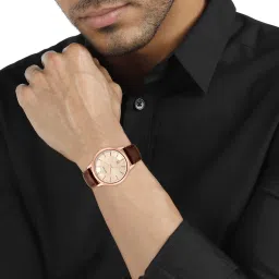 titan Lagan Men 2021 Analog Watch- For Men NT1825WL02 image 2