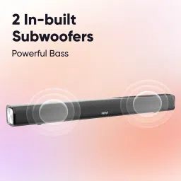 Mivi Fort S60 with 2 inBuilt Subwoofers, 3EQ Modes, Remote Ctrl 60 W Bluetooth Soundbar image 5