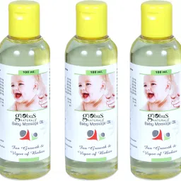 Baby Massage Oil 100 ml, Set of 3-image-91