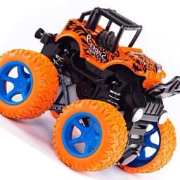 Monster trucks friction powered cars for kids, toddler - inertia car toys boys-20