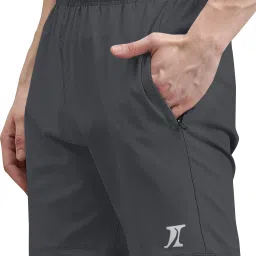 Solid Men Dark Grey Regular Shorts, Sports Shorts, Beach Shorts-image-11