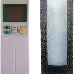 BhalTech VE- 92 PU Leather Case Cover Perfect Fitting Specially Designed Fully Protective Remote (Only Remote Cover) Pls Check Your Remote Dimensions Compatible Daikin AC Remote Controller-image-37