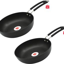 Premium Quality Nonstick Pack of 2 Fry Pan 20 cm diameter 1 L capacity-image-72