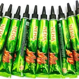 Herbal Red Henna Fast Colour Cone Synthetic Mehendi-17