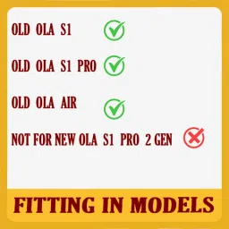 dazzride Combo Set Ladies Foot Rest And Center Stand For OLA S1/S1 PRO Centre Stand image 2